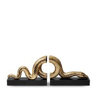 Snake Bookend Set Each Side, small